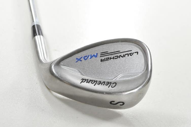 Cleveland Launcher Max SW Sand Wedge Right KBS MAX Stiff Flex 85g Steel #213636
