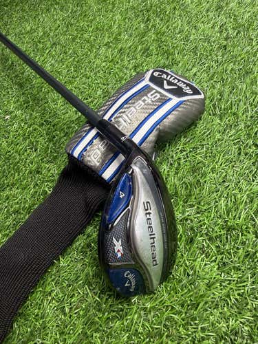 Callaway - SteelHead - 4 Hybrid 22* - Graphite - Regular - LH + COVER