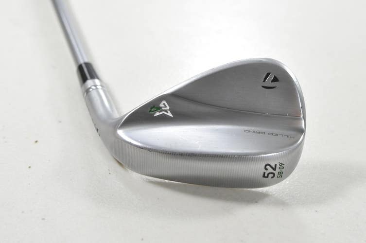 TaylorMade Milled Grind 4 Satin 52*-09 Wedge Senior Flex RH 50g Graphite #213372