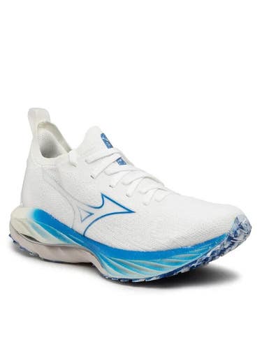 Mizuno Wave Neo Wind J1GD227821 Sneakers Women's 10 White Running Shoes DWA1237