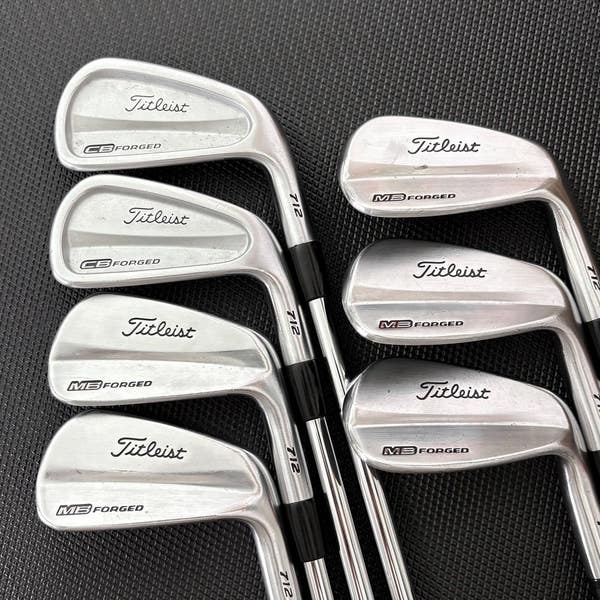Titleist タイトリスト MB FORGED 712 3番アイアン ゴルフ Titleist 712 MB Forged アイアン3I〜9I 7本セット