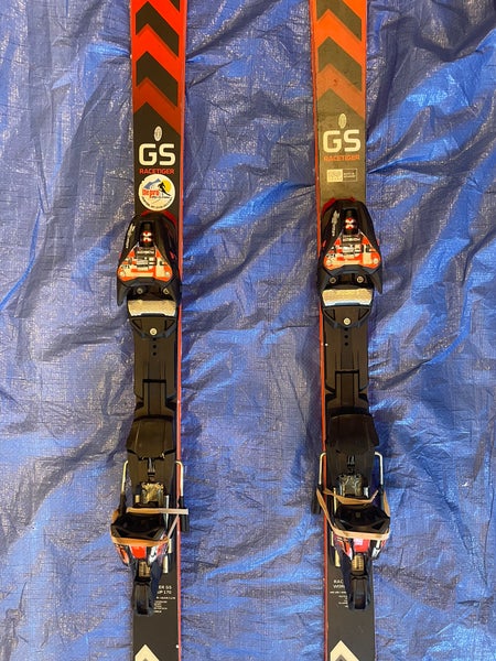 Volkl Racetiger GS 170 cm Racing Skis With Bindings Max Din 12 (Used)
