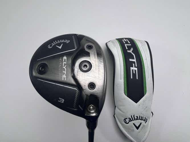 Callaway Elyte Ti 3 Fairway Wood 15* Vanquish 5R Regular Graphite Mens RH HC