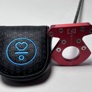 L.A.B. Golf DF3 Red Putter 35.75" - 73* Lie Mens RH HC