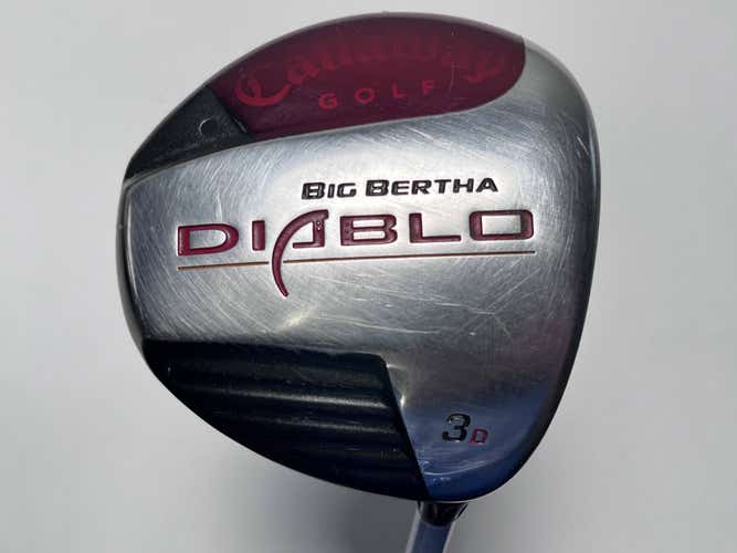 Callaway Big Bertha Diablo 3 Draw Fairway 15* Grafalloy Pro Blue 75g XStiff RH