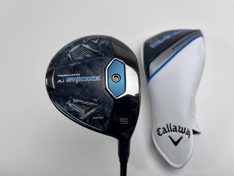 Callaway Paradym Ai Smoke Max 5 Fairway 18* Ventus TR 7-S Velocore Stiff RH HC