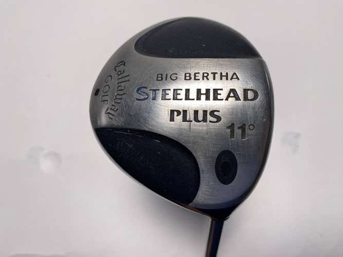 Callaway Steelhead Plus Driver 11* Big Bertha Firm Graphite Mens RH