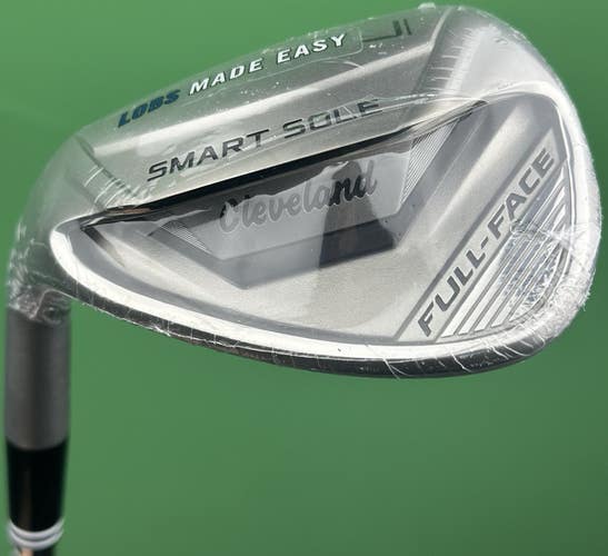 Cleveland Smart Sole Full Face Lob LW Wedge 64* LEFT Hand Steel KBS LH NEW!