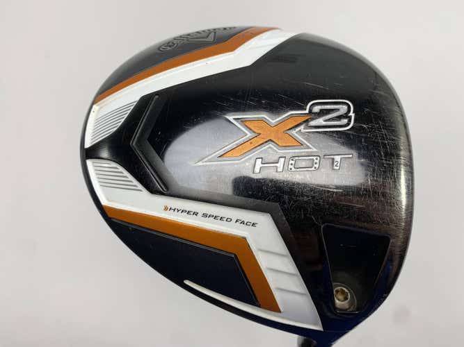 Callaway X2 Hot Driver 10.5* Aldila Quaranta 40g Regular Graphite Mens RH HC