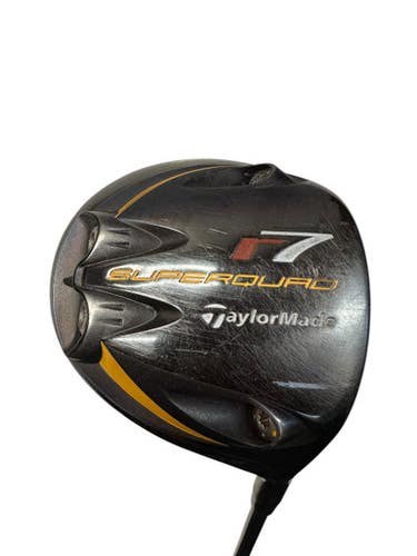 Used Taylormade R7 SUPERQUAD Mens Driver RH Black 10.5 Degree 11835-S000204724