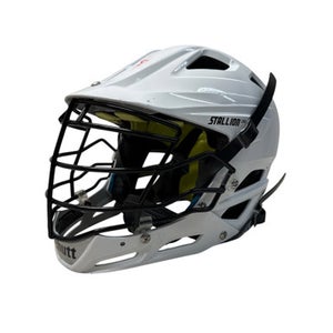 Used Schutt STALLION 100 Lacrosse Helmet White SM 11835-C000206395