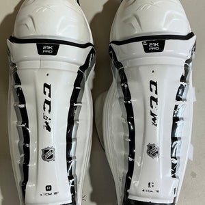CCM 21K PRO 16” Pro Stock Hockey Shin Pads 14038