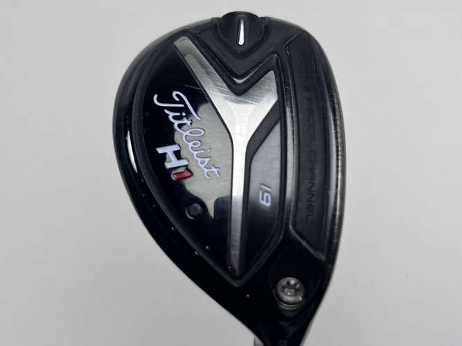 Titleist 818 H1 3 Hybrid 19* Fujikura Atmos HB Tour Spec 8S Stiff RH