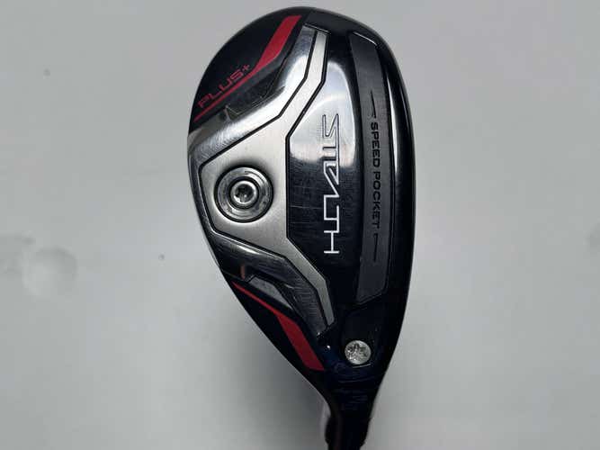 TaylorMade Stealth Plus Rescue 3 Hybrid 19.5* HZRDUS Smoke RDX Red 6.5 XStiff RH