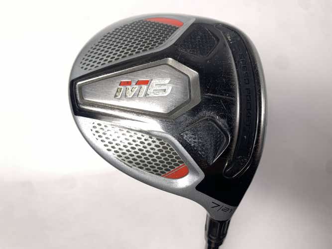 TaylorMade M6 7 Fairway Wood 21* Fujikura Atmos 5R Regular RH Midsize Grip