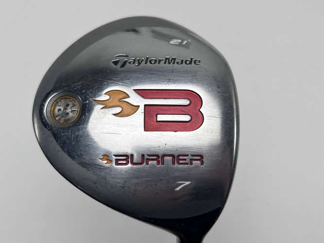 TaylorMade Burner 2008 7 Fairway Wood 21* REAX 49g Stiff RH Undersize Grip