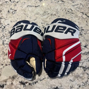 Bauer Vapor APX2 Pro Gloves 13" Pro Stock Washington Capitals