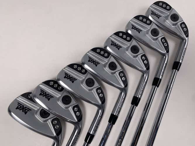 PXG 0311 XP GEN5 Chrome Iron Set 5-PW+GW NS Pro 950 GH Stiff Steel Mens RH