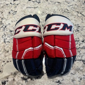 CCM HGQL Gloves 14" Pro Stock Washington Capitals