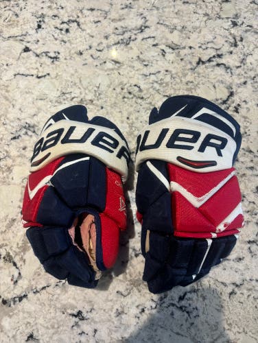 Bauer Vapor 1X Pro Gloves 15" Pro Stock Washington Capitals