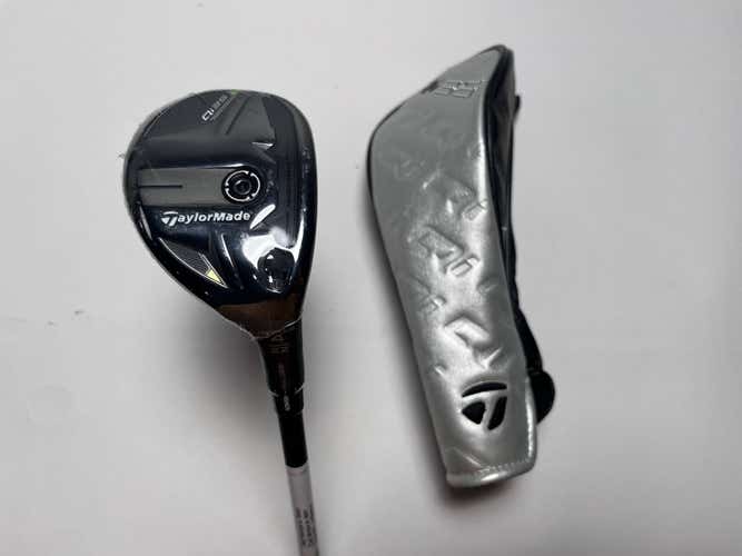 TaylorMade Qi35 Rescue 4 Hybrid 22* Kai'li Blue 85g Stiff Graphite RH HC NEW