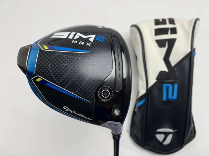 TaylorMade SIM2 MAX Driver 10.5* UST Mamiya Helium 4F2 Senior RH HC