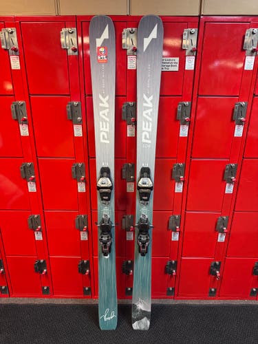 Used Men's 2024 184 cm Powder Peak by Bob Miller Skis With Bindings