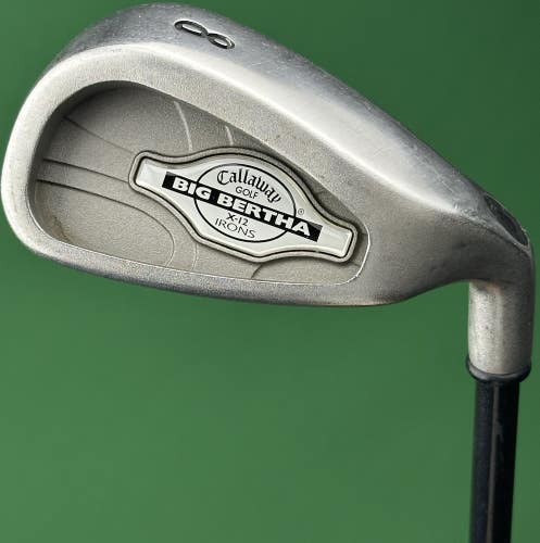 Callaway Big Bertha X-12 Individual 8-Iron Graphite RCH 96 Regular Flex RH