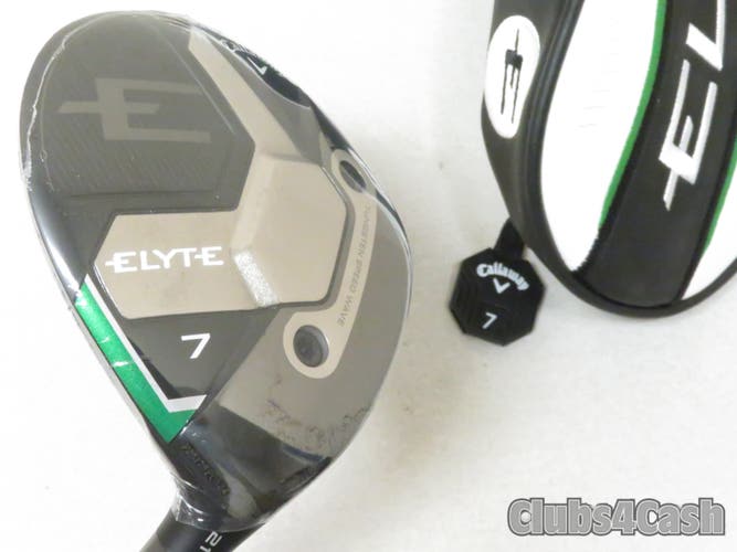 Callaway Elyte Fairway 21°  7 Wood Mitsubishi Vanquish PL 5 Regular +Cover  NEW