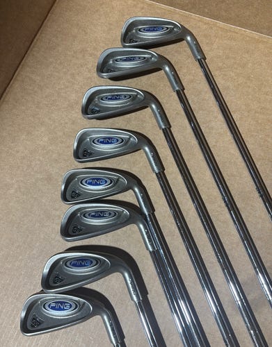 Men's Ping G5 Iron Set Right Handed Stiff Flex Steel Shaft (Used)