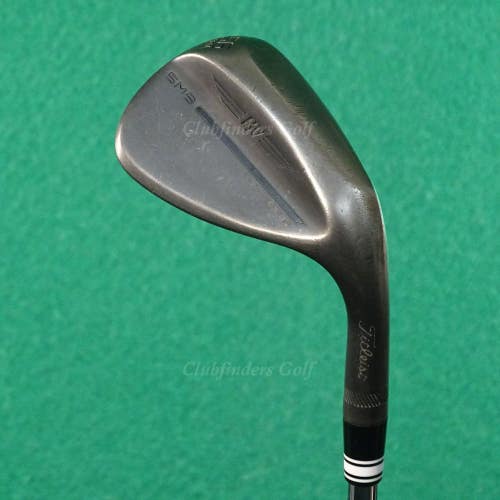 Titleist Vokey SM9 Jet Black 56-8M 56 Sand Wedge Stepped Steel Wedge Flex