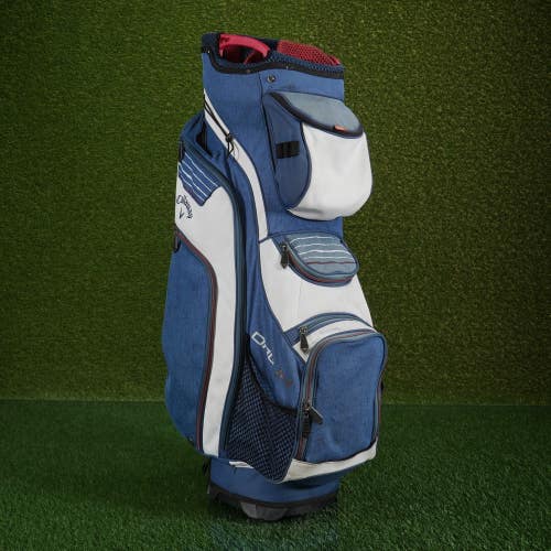 Callaway ORG 14 Cart Golf Bag Blue/White/Red 14-Way Divider