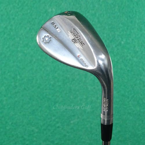 Titleist Vokey SM6 Chrome 60-4L 60 Lob Wedge Vokey Design Steel Wedge Flex