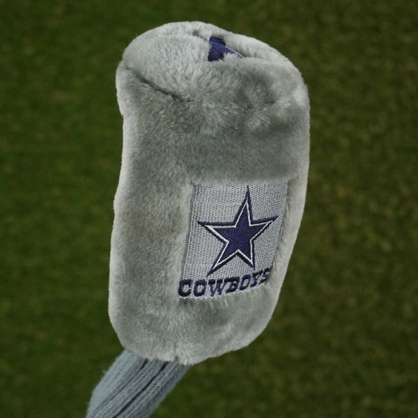Dallas Cowboys Vintage Fairway Wood Headcover Gray / Blue ~ Vintage Fluffy!!
