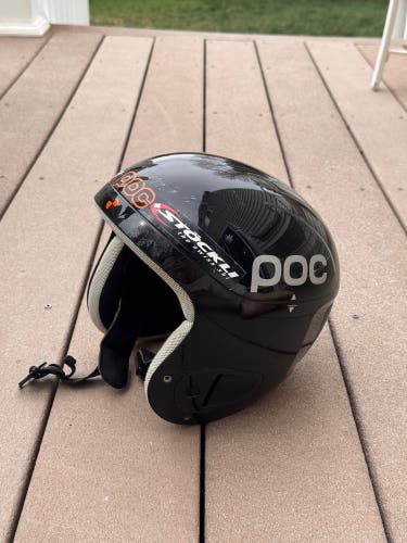 POC Unisex | Large | Black | Skull Comp | Ski Racing Helmet (Used)