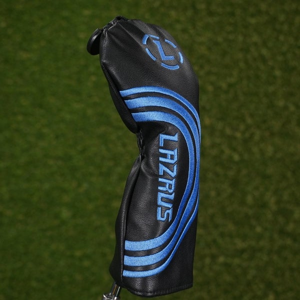 Lazarus Golf Hybrid Headcover Black / Blue Changeable #'S 7, 8, 9 ~ LOOK!!