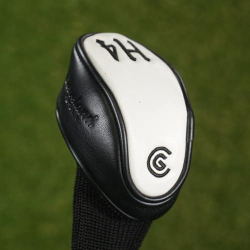 Cleveland Golf Classic Hybrid Headcover H4 Sock Black / White ~ LOOK!!