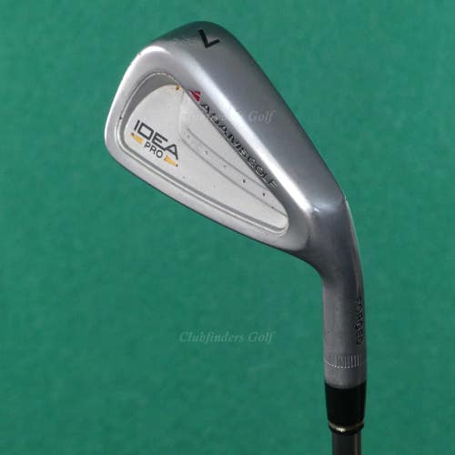 Adams Idea Pro Forged Single 7 Iron Stepless Steel Stiff