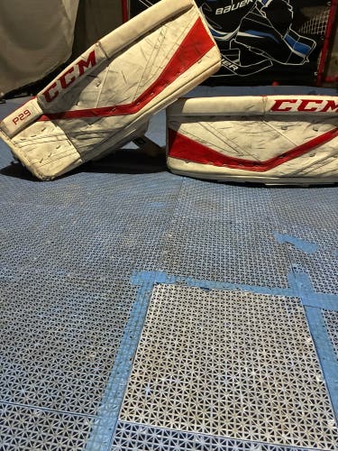 32" CCM Premier P2.9 Goalie Leg Pads (Used)