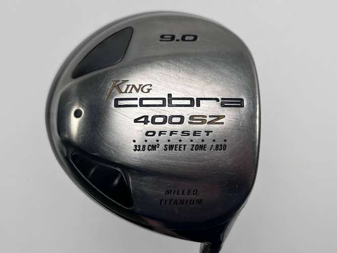 Cobra SZ 400 Offset Driver 9* Mitsubishi Rayon Cobra SL-60 60g Regular Mens RH