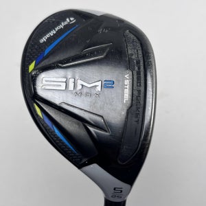 TaylorMade SIM2 MAX Rescue 5 Hybrid 25* Fujikura Ventus Blue 5A Senior RH