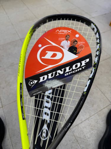 Dunlop Apex Infinity Squash Racquet (New) with bag
