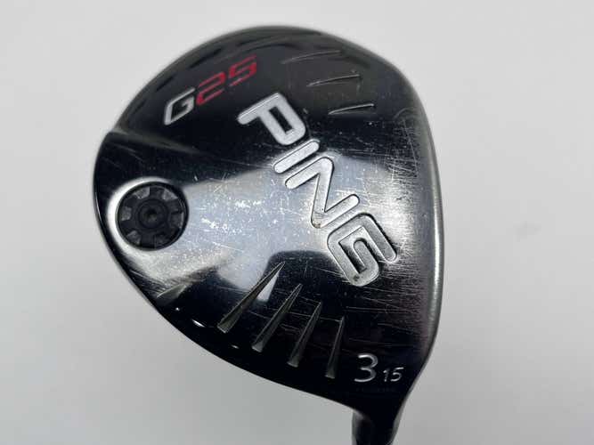 Ping G25 3 Fairway Wood 15* TFC189 Regular Graphite Mens RH
