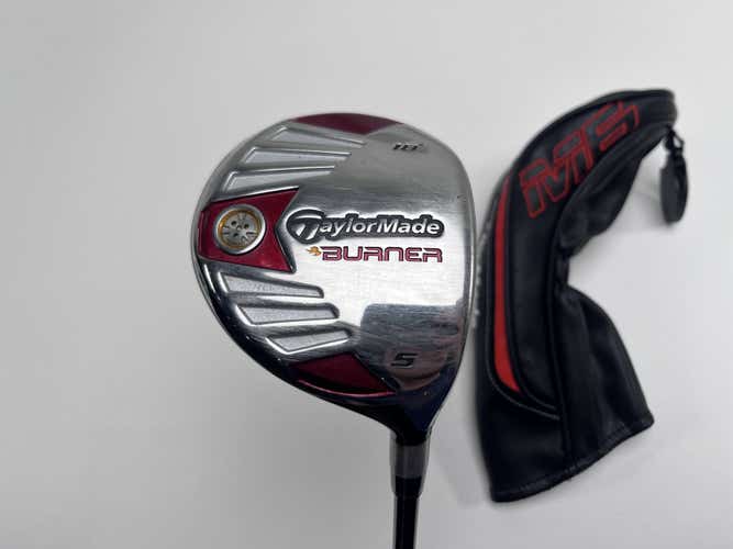 TaylorMade Burner Steel 2007 5 Fairway Wood 18* REAX SuperFast 50g Stiff RH HC