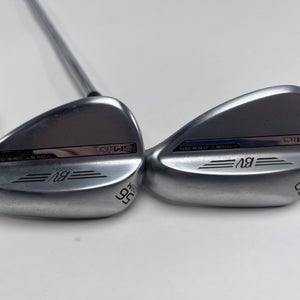 Titleist Vokey SM10 Tour Chrome Wedge Set 56* 8 | 60* 4 SM10 Wedge Steel Mens RH