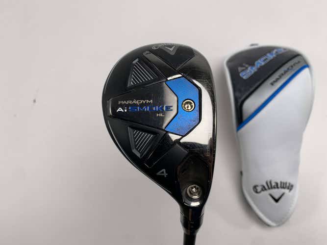 Callaway Paradym Ai Smoke HL 4 Hybrid 21* Cypher Fifty 5.0 50g Senior RH HC