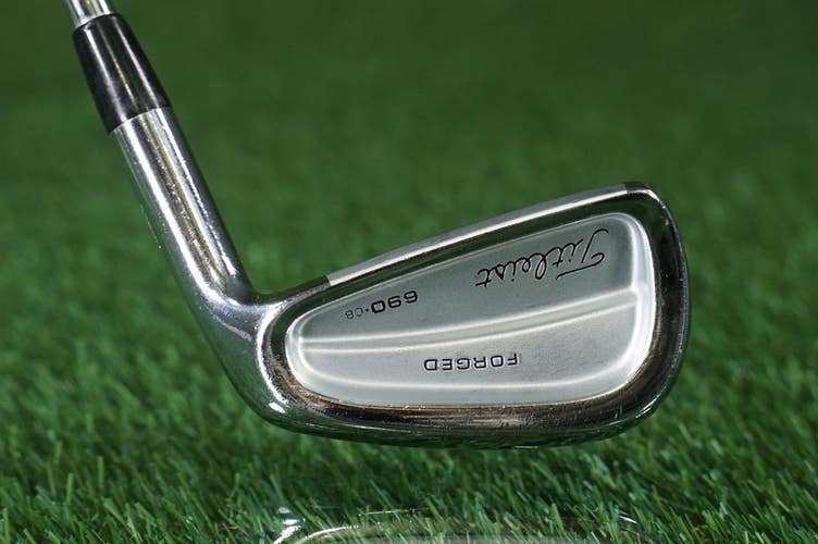 Titleist 690-CB 7 Iron Forged True Temper Dynamic Gold Stiff Flex Steel S300 RH