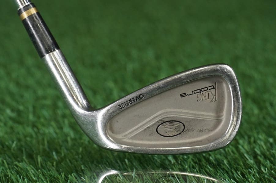 Club De Golf Cobra King Oversize 3 Fer - Manche Graphite Rigide (Stiff) - Droitier - Poignée Neuve