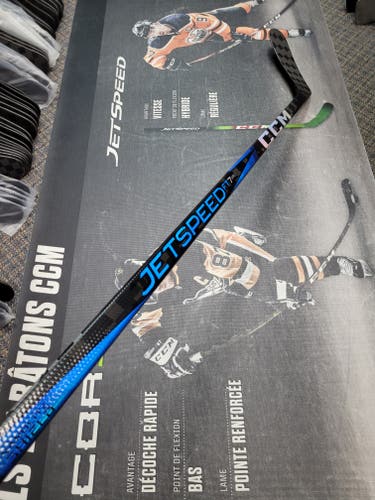 P90M | 80 Flex NEW! Senior CCM JetSpeed FT7 Pro Left Hand Hockey Stick Pro Stock (New)