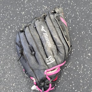 Used Mizuno FINCH BB/SB Glove RH Throw Black 10" 11849-S000037990